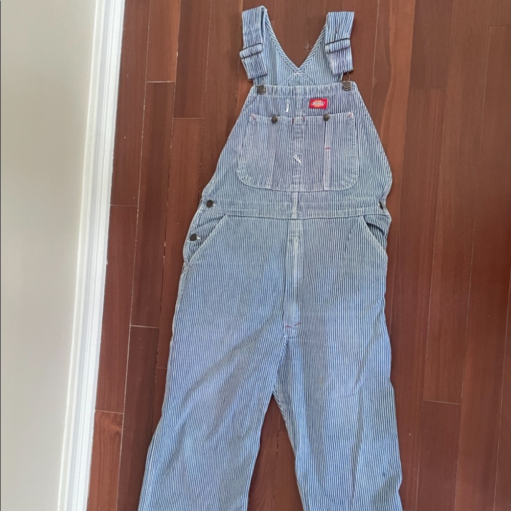 *SOLD* Stripped dickie overalls